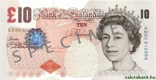 10 £ bankjegy