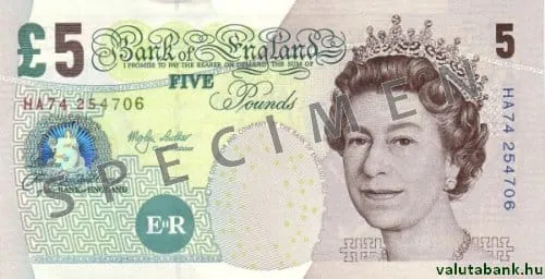 5 £ bankjegy
