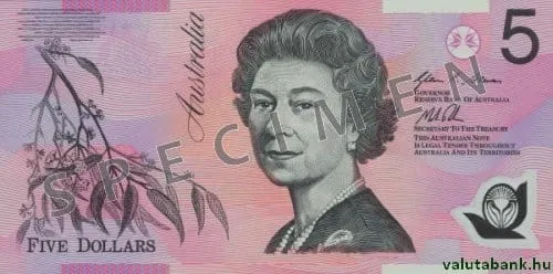 5 A$ bankjegy