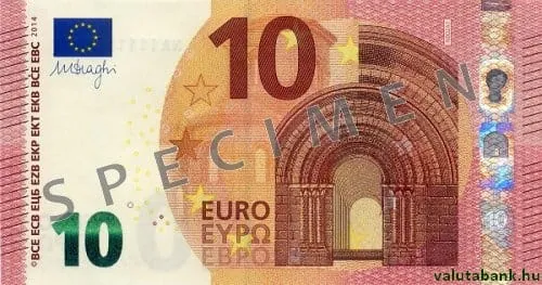 10 € bankjegy