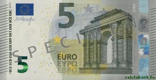 5 € bankjegy