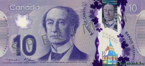 10 C$ bankjegy