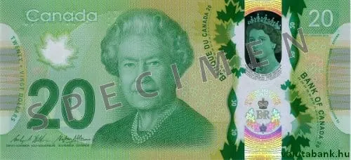 20 C$ bankjegy