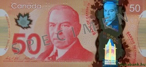 50 C$ bankjegy