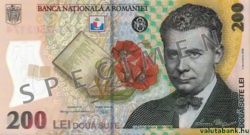 200 lei bankjegy