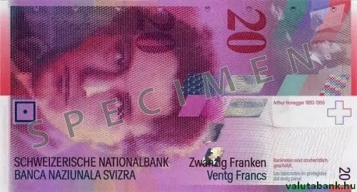 20 Fr bankjegy