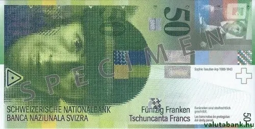 50 Fr bankjegy