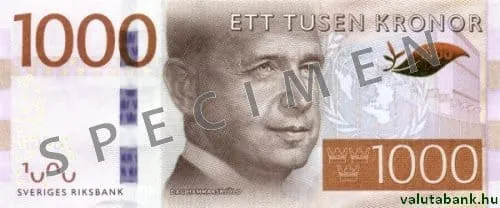 1000 kr bankjegy