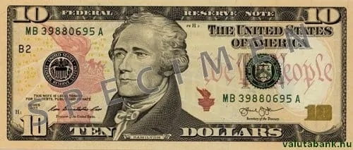 10 $ bankjegy