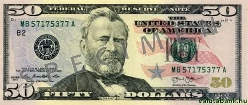 50 $ bankjegy